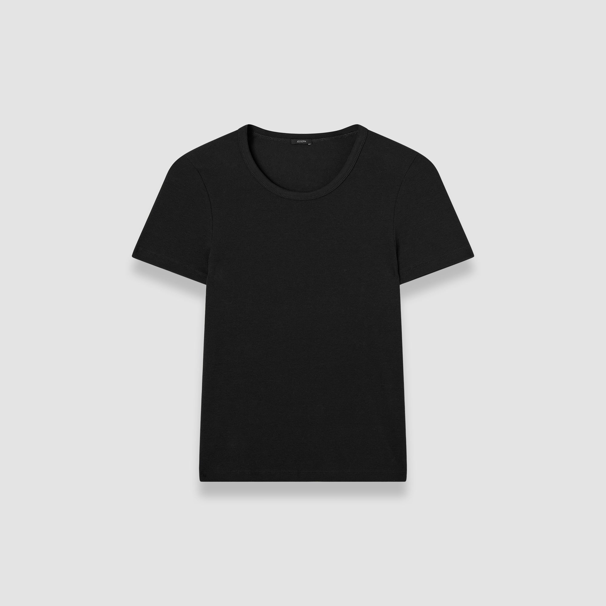 NEW / 18qty   Rd Nk Tee-Jersey Rib