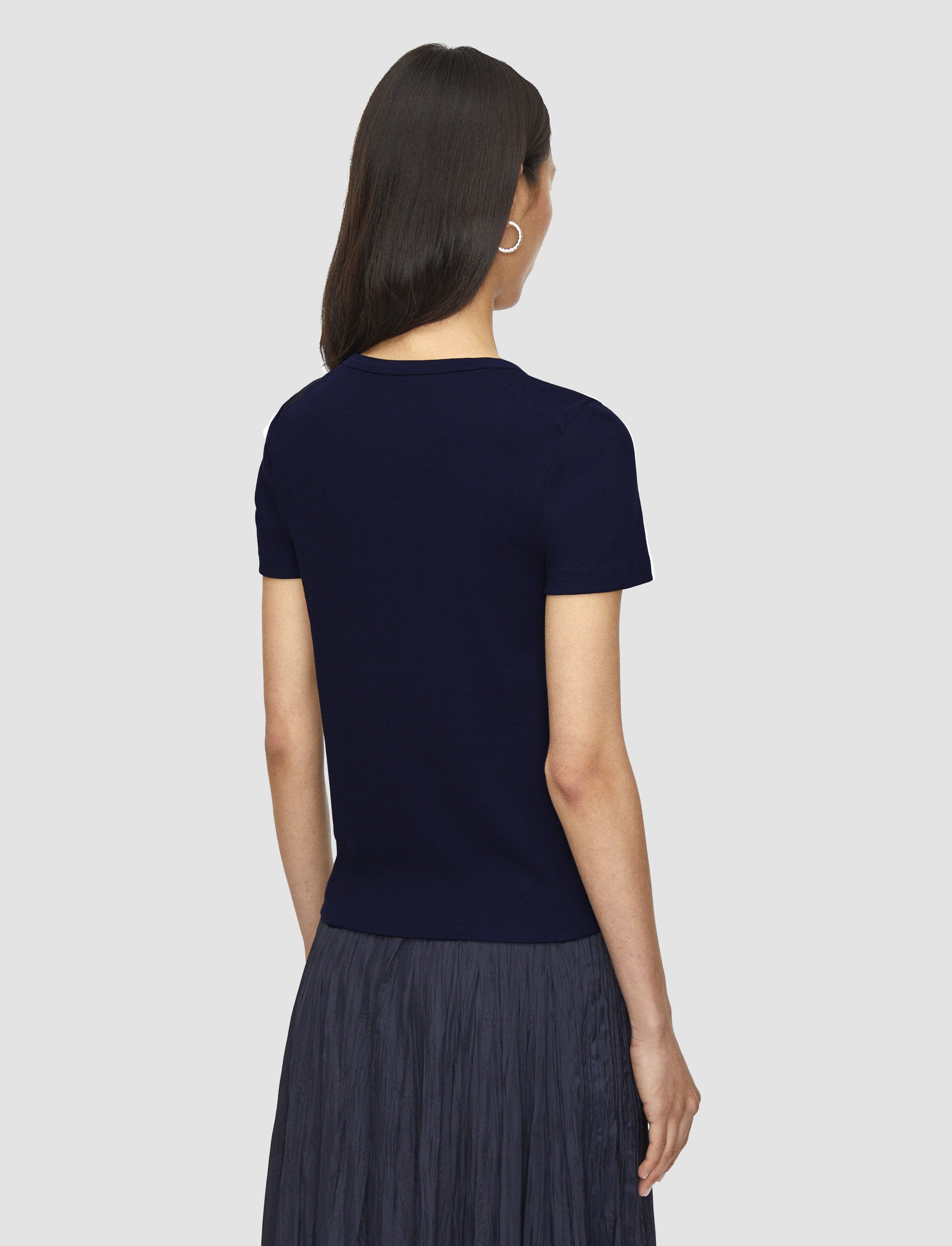 NEW / 10qty   Rd Nk Tee-Jersey Rib