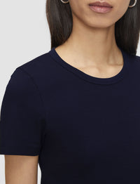 NEW / 10qty   Rd Nk Tee-Jersey Rib