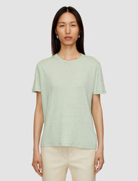 NEW / 7qty   Rd Nk Tee-Linen Jersey