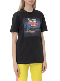 T-shirt à motif Paco Motel - Black