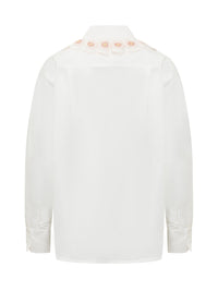 Chemise à col claudine - Multicolor White