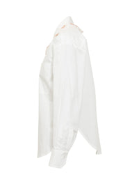 Chemise à col claudine - Multicolor White