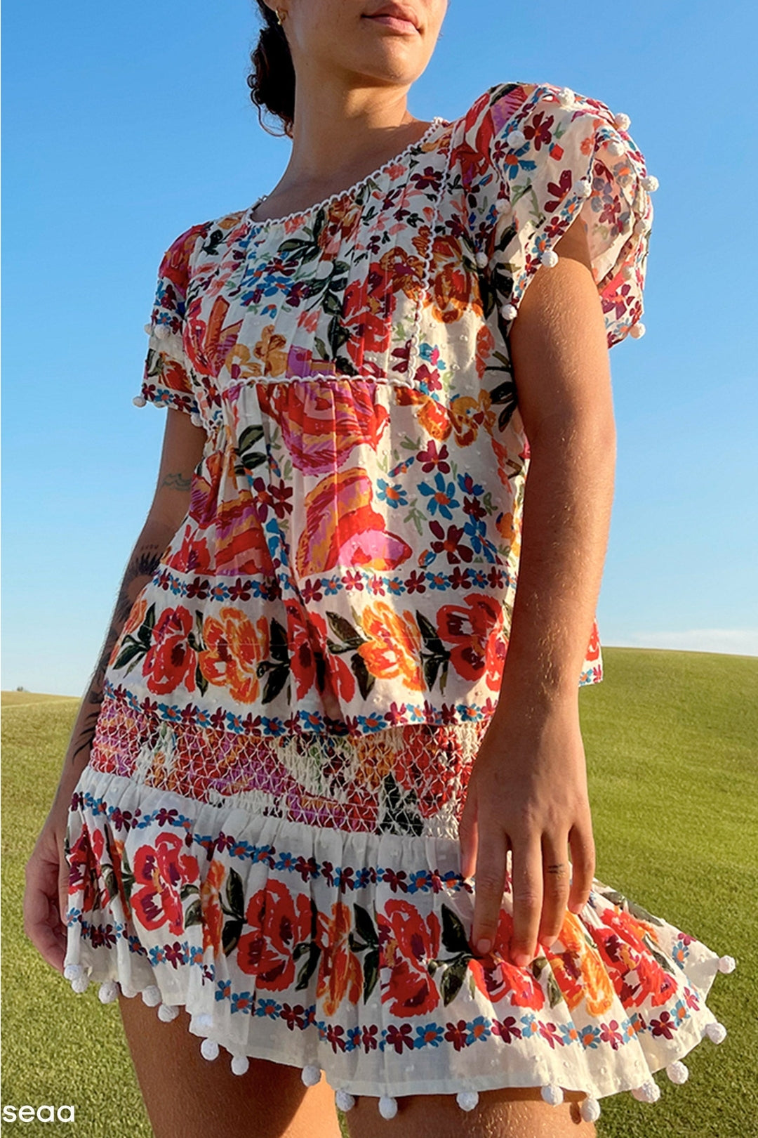 Blouse Spring Bananas en coton - Multicolore