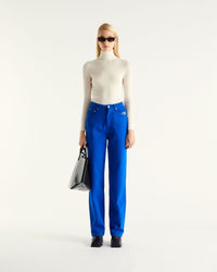 Jean large From Future - Electric Blue