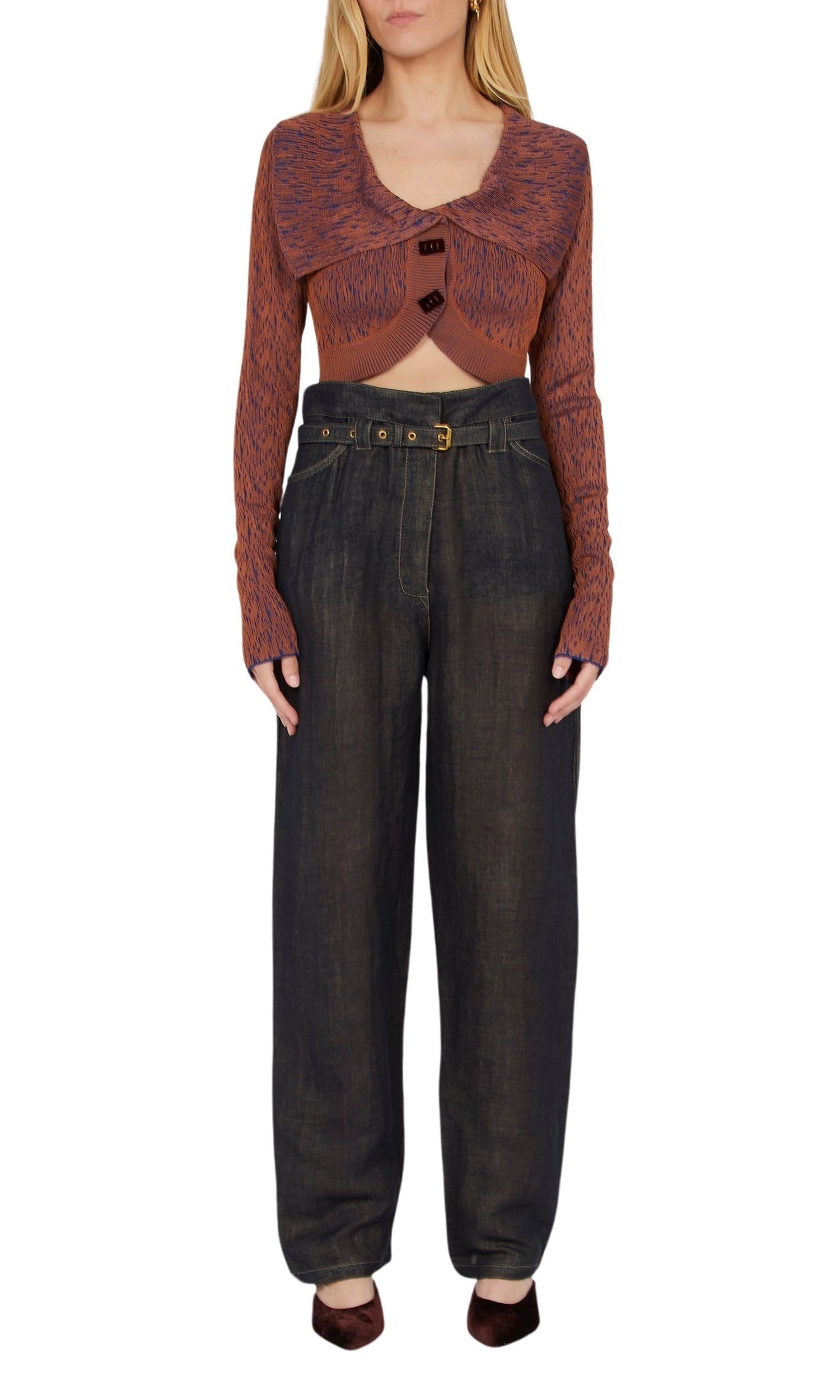 Pantalon carotte - Noir