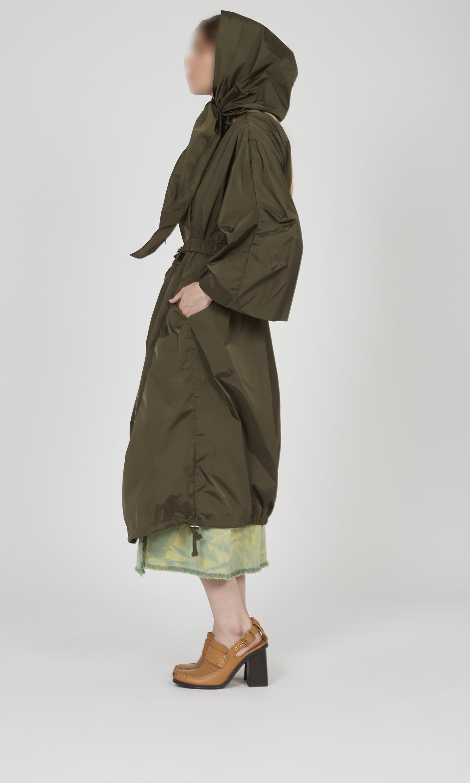 Imperméable ceinturé - Khaki