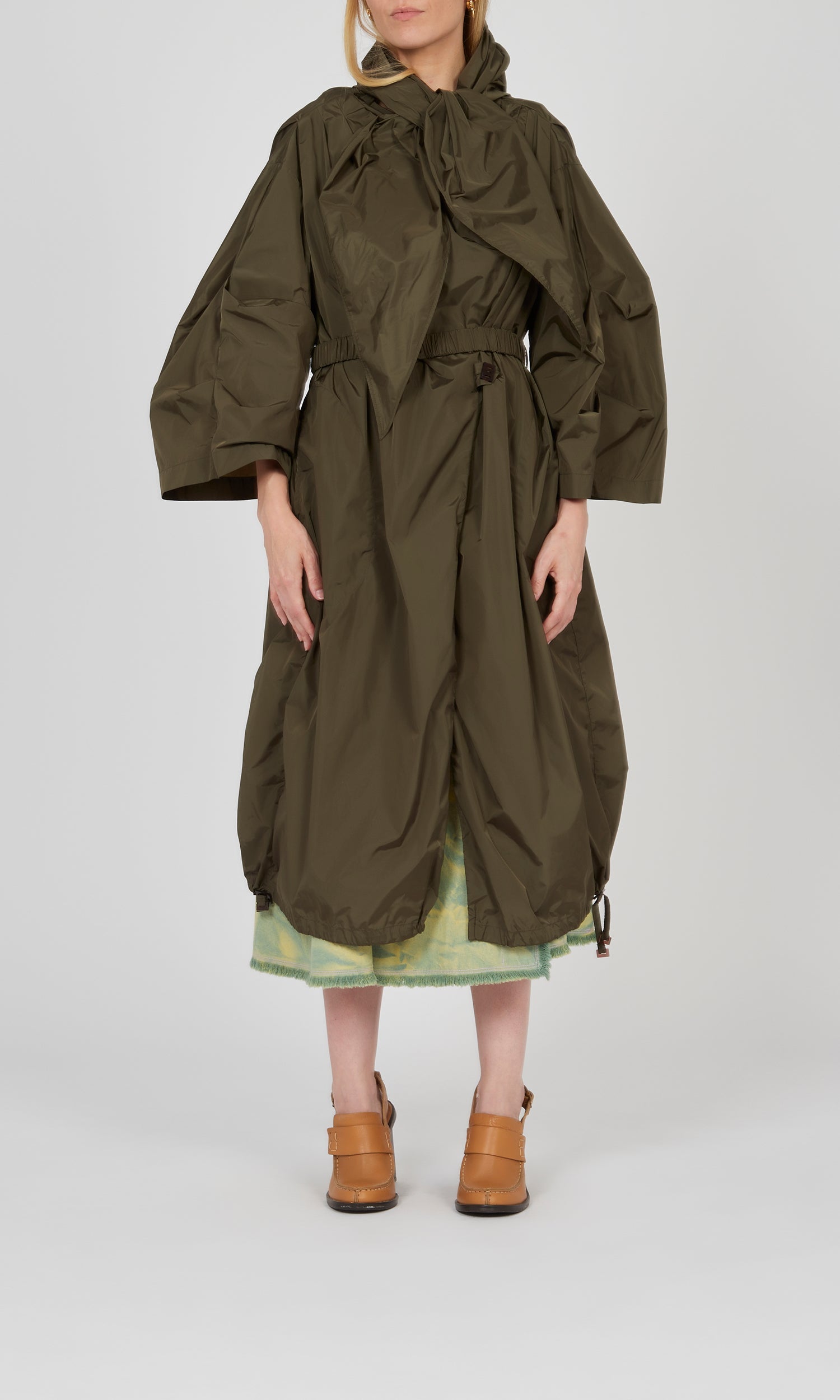 Imperméable ceinturé - Khaki