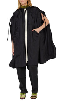 Poncho en nylon - Noir
