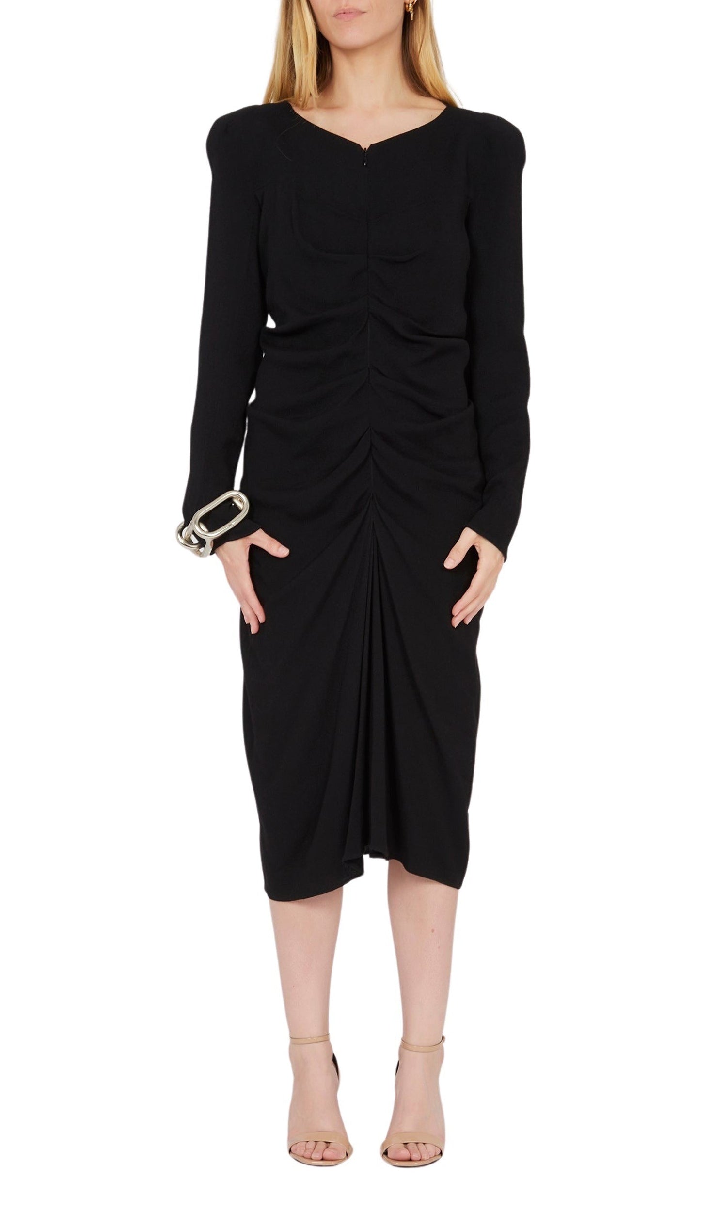 Robe en toile de verre - Noir