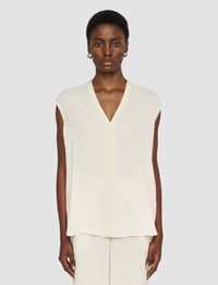 NEW / 20qty   Lucien-Blouse-Pleat Jacquard