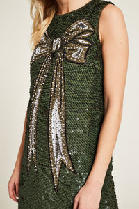 Robe courte réjouissance - Vert