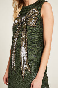 Robe courte réjouissance - Marine