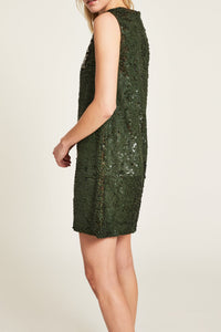 Robe courte réjouissance - Vert