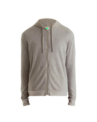 Hoodie zippé - Dark Heather Gray