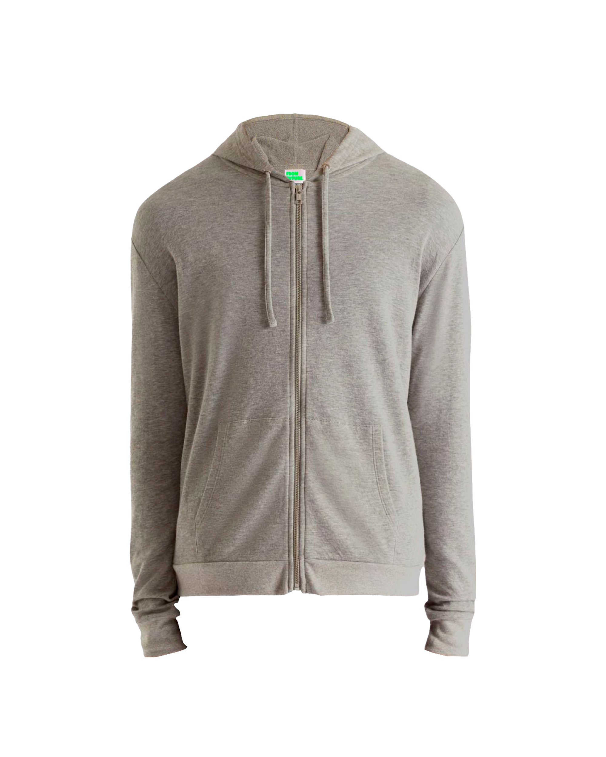 Hoodie zippé - Dark Heather Gray