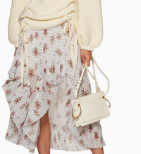 Sac à bandoulière Roy en cuir - Natural White