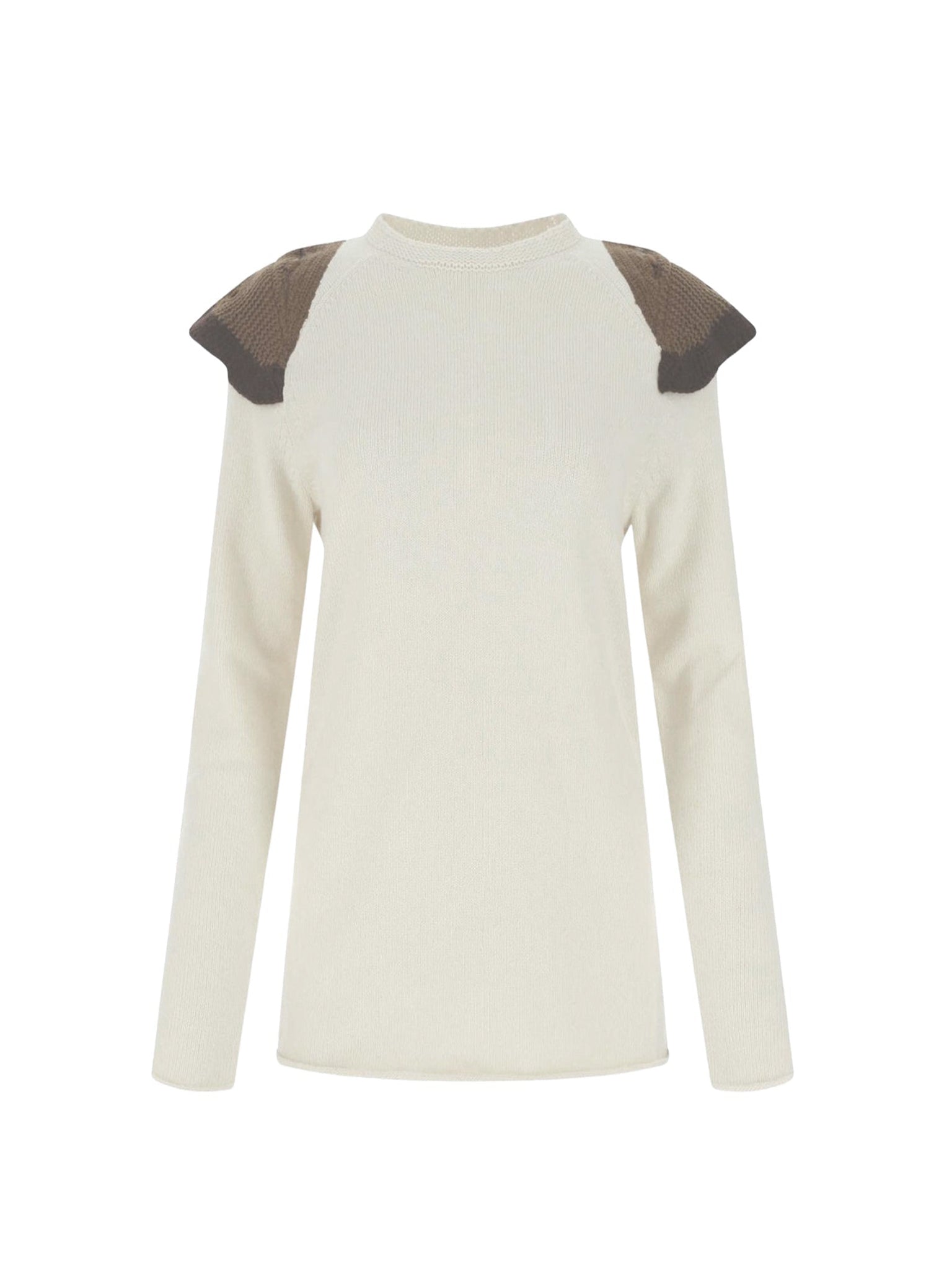 Pull papillon en laine - Natural White