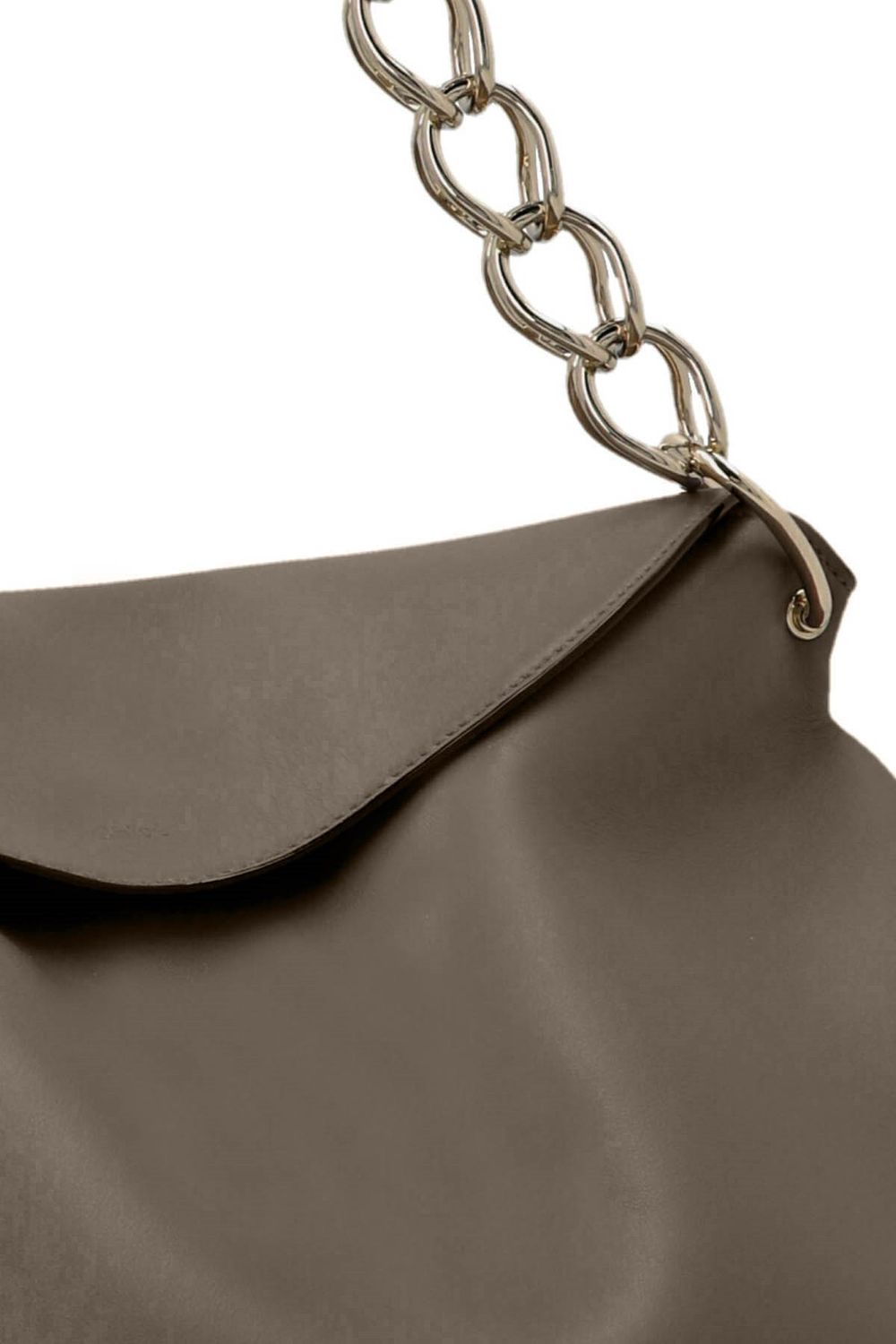 Sac à bandoulière Juana en cuir - Army Green