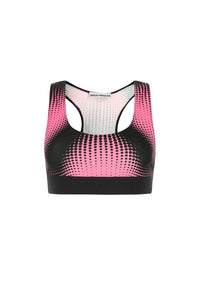Brassière à imprimé graphique - Pink Echo