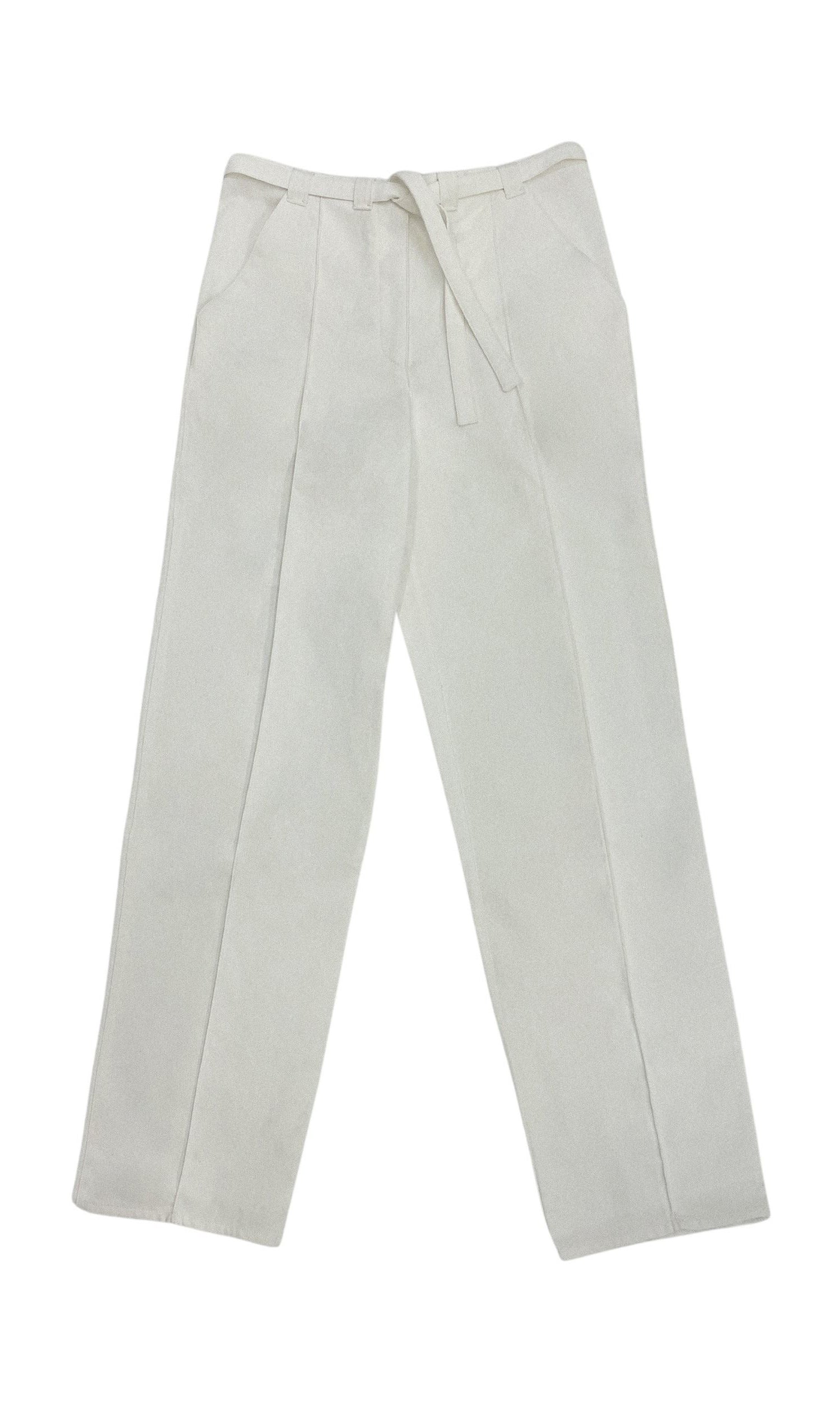 Pantalon droit - Blanc