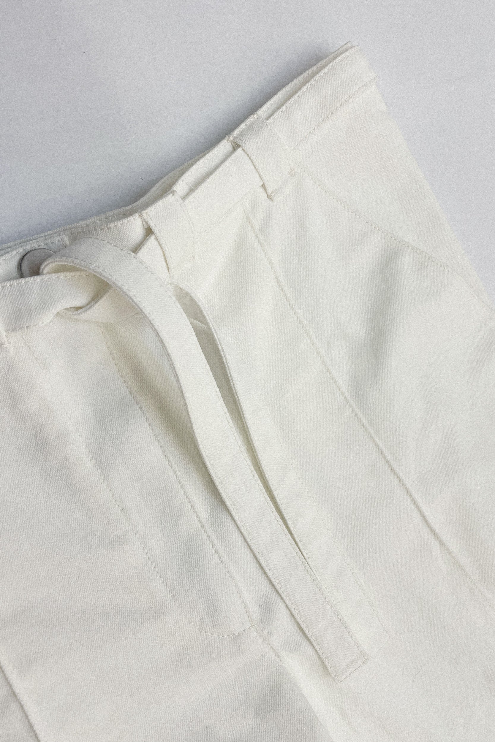 Pantalon droit - Blanc