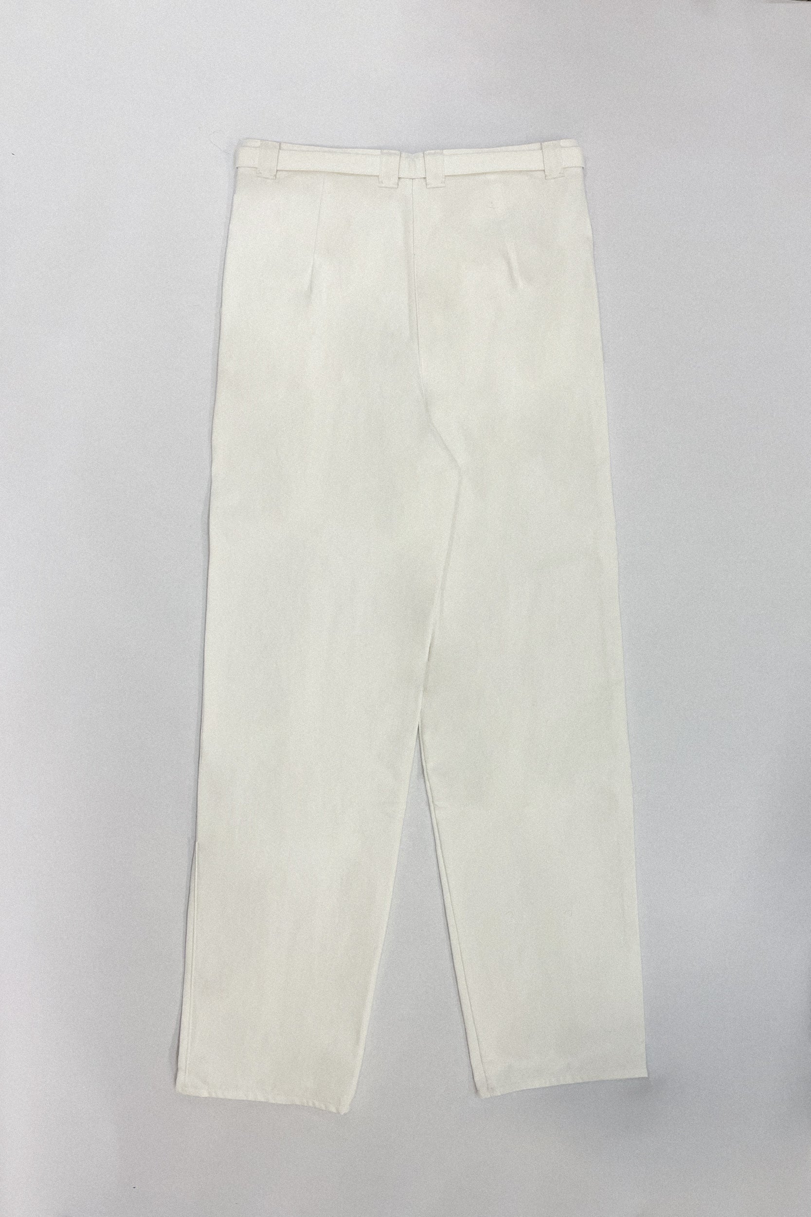 Pantalon droit - Blanc