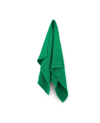 Torchon Cucina en nid d'abeille - Vert prairie