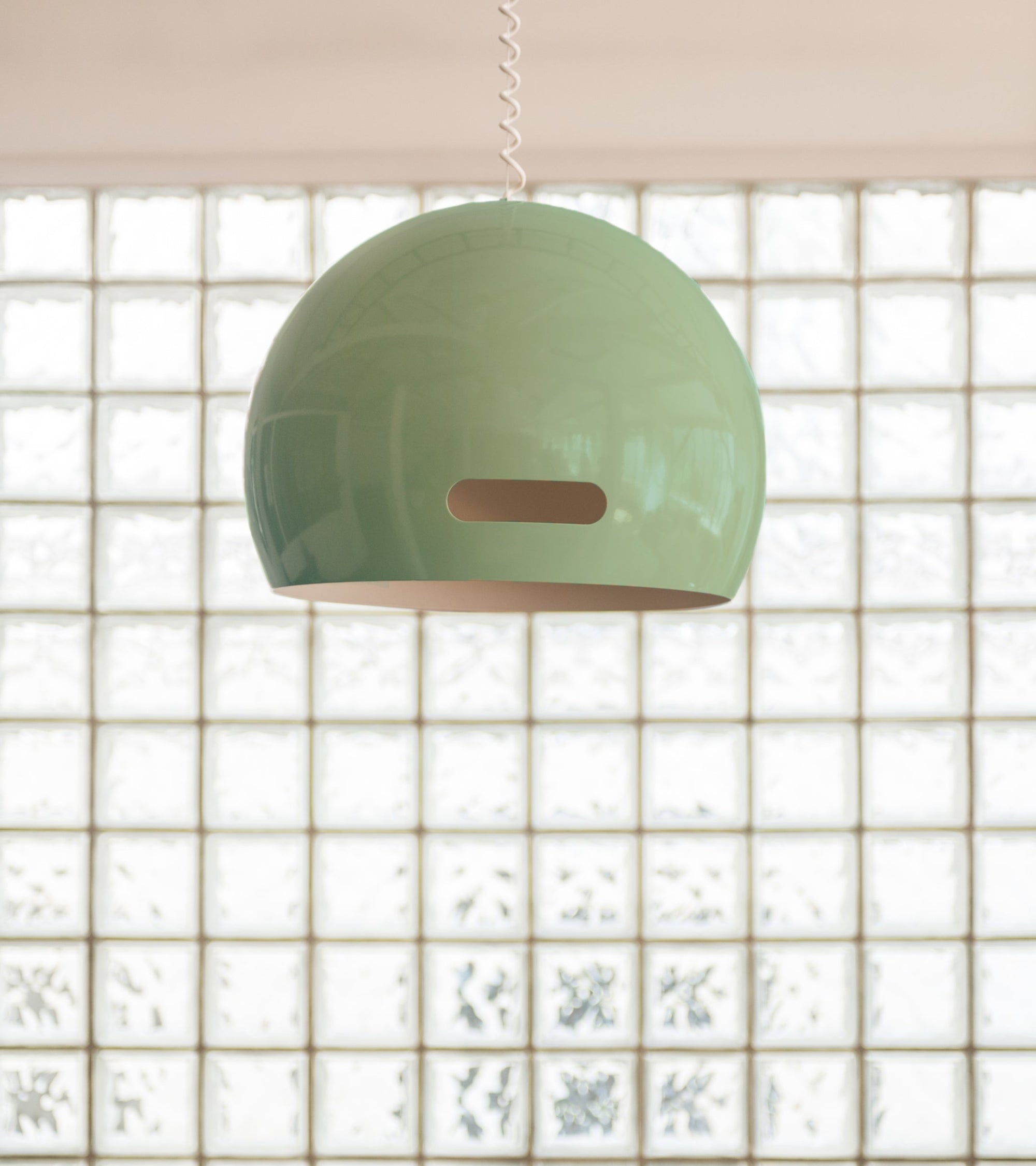 Grande suspension Balla - Vert amande