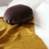 Plaid Copertina en gaze de coton - Moutarde