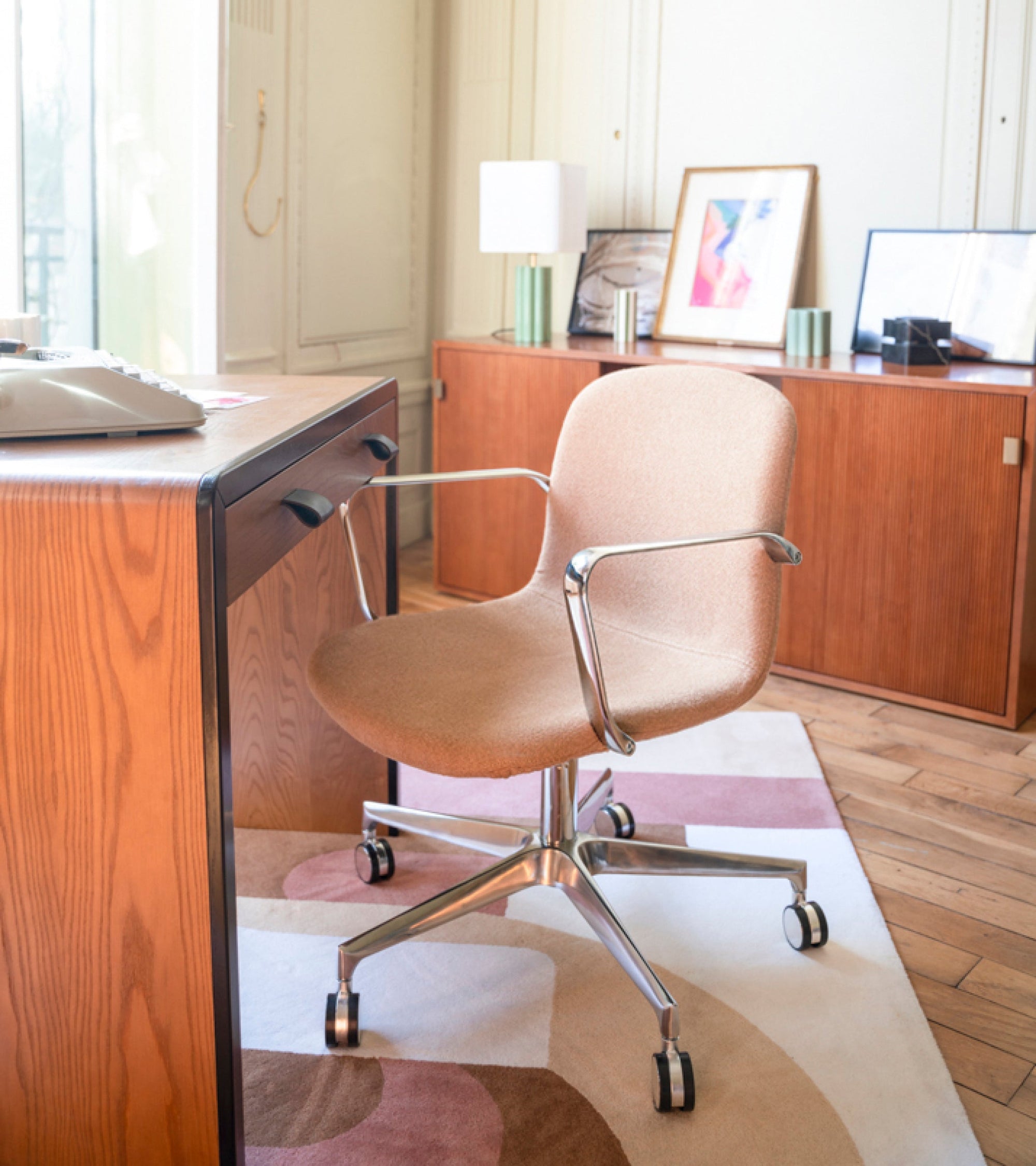 Chaise de bureau Osvaldo - Kaki
