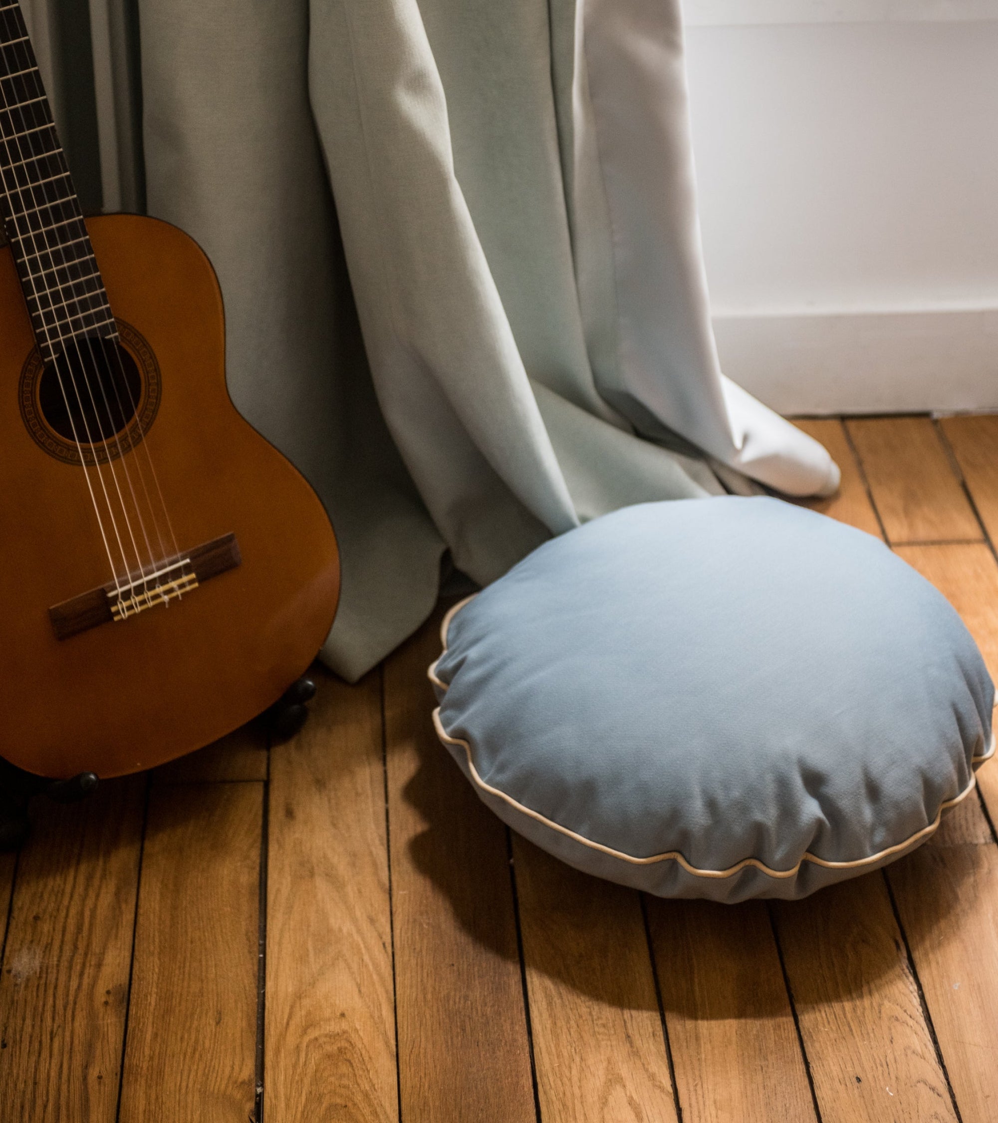 Coussin Bomboloni - Bleu