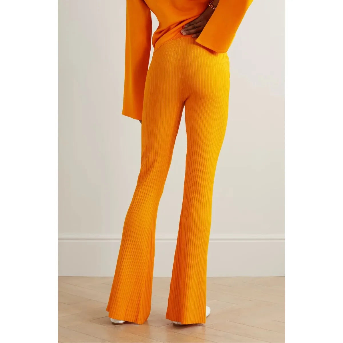 Pantalon Lette à côtes - Bright Orange