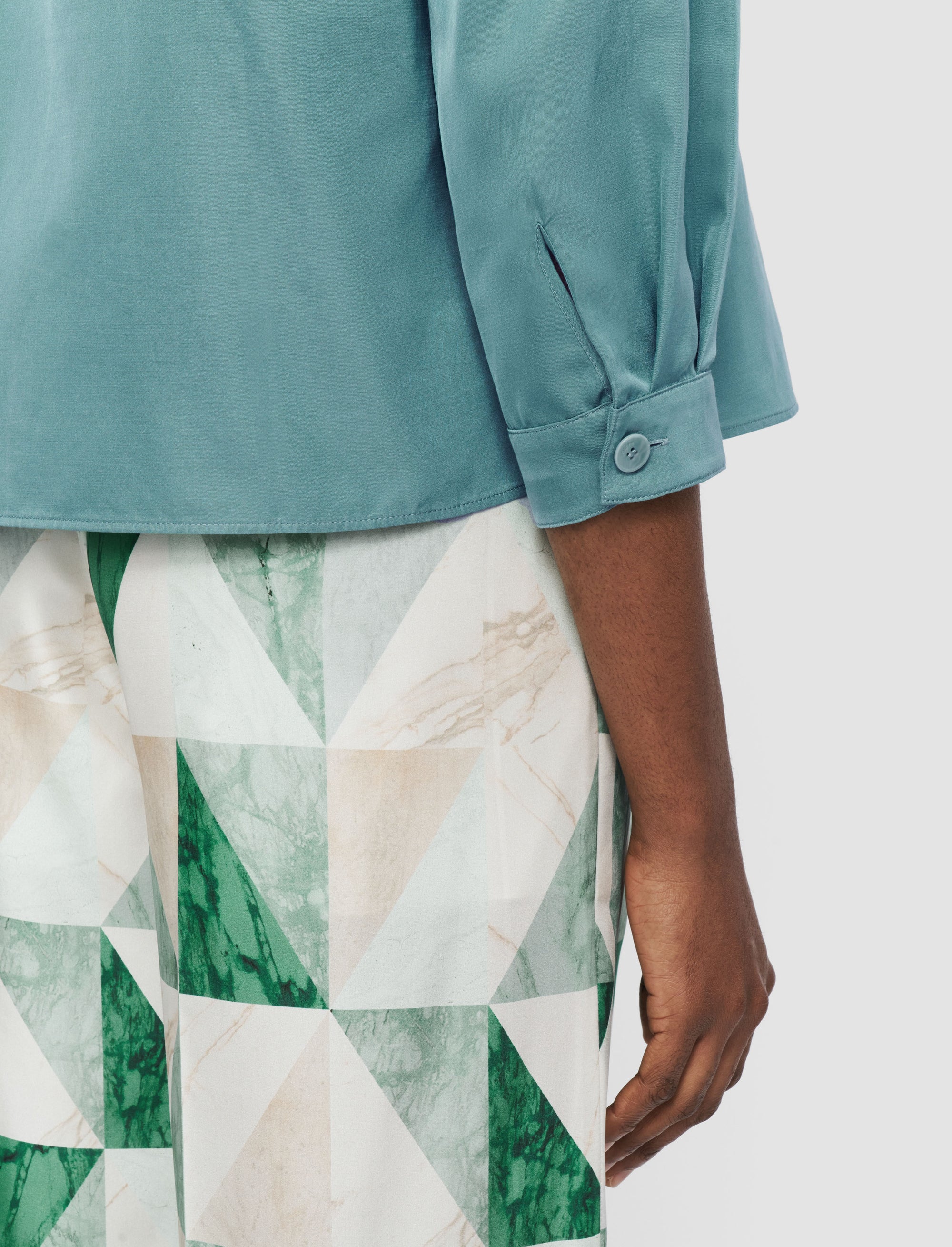 NEW / 3qty   Satie-Jkt-Soft Co Silk
