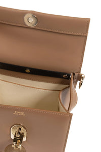 Petit sac à main Penelope en cuir - Beige Désert