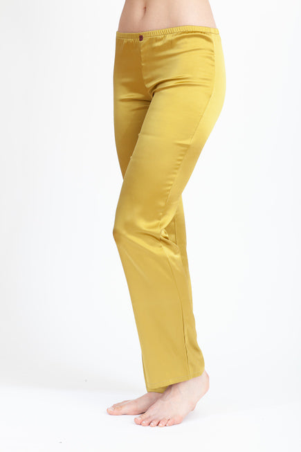 Pantalon Les intemporels en soie - Gold & Rubis