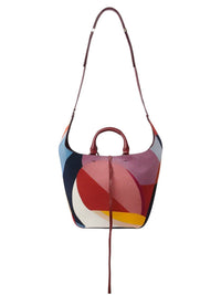 Sac à Main Deia en cuir - Multicolor Blue