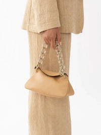 Sac à main Juana en cuir - Soft Tan