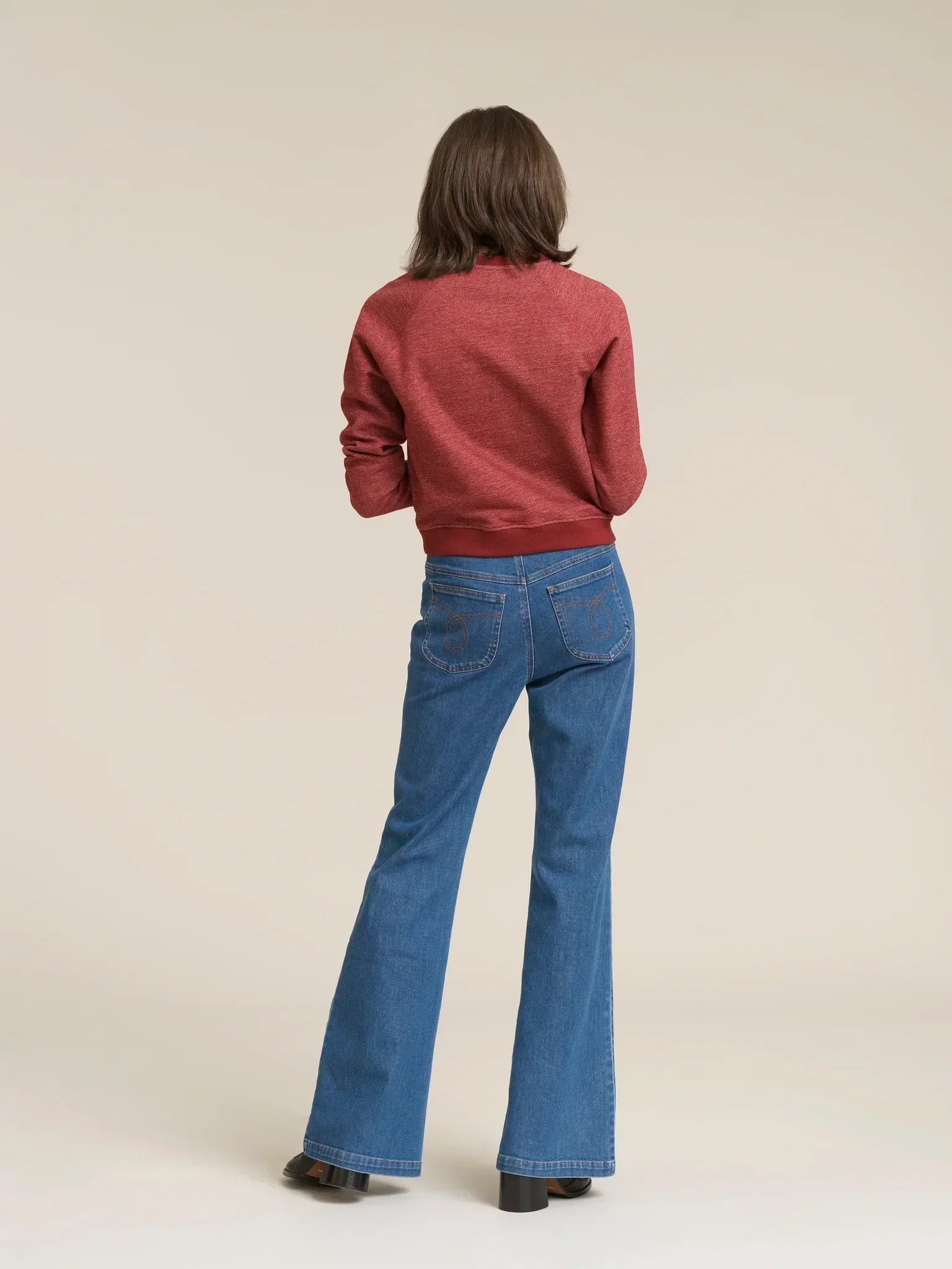 Pantalon bootcut Emily - Truly Navy