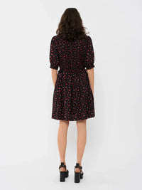 Mini robe polo - Black & Red