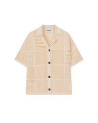 Chemise Ayaan à manches courtes - Creme