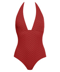 Maillot une pièce triangle Gabardine - Ginger