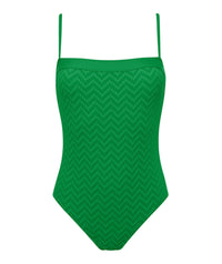 Maillot une pièce Mocassin - Green