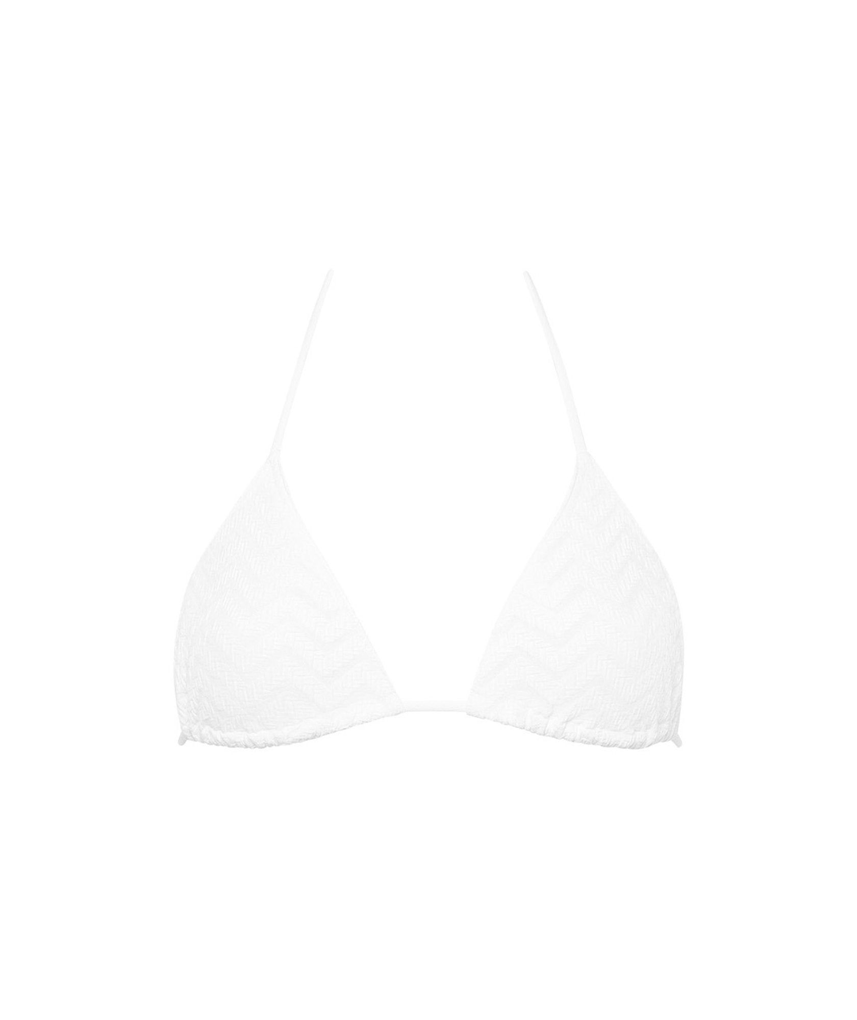 Haut de maillot triangle Veston - Blanc