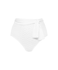 Bas de maillot taille haute Pochette - Blanc