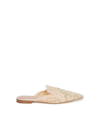 Mules A.Ferretti en macramé - Beige