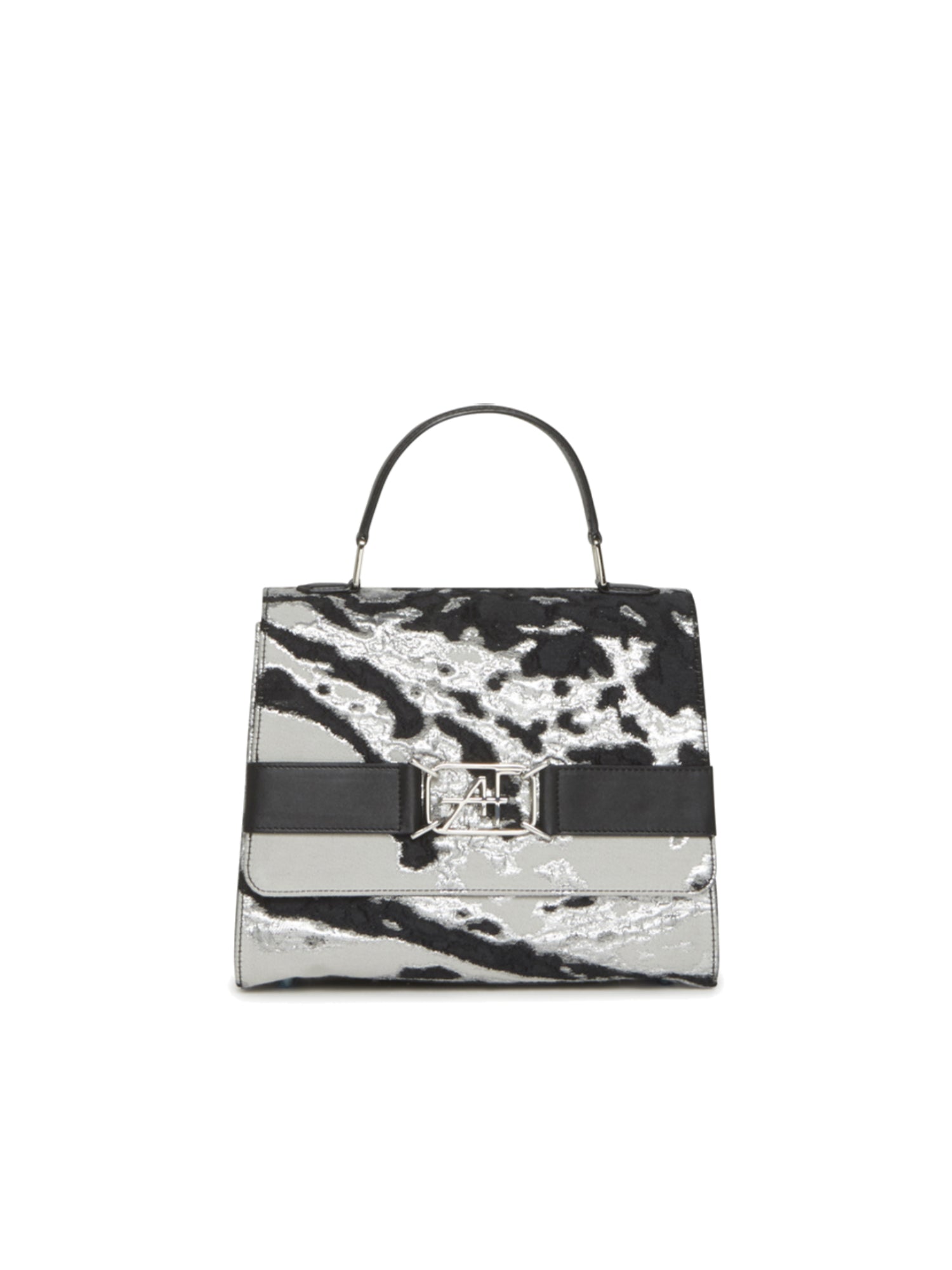 Sac A.Ferretti à rabat - Noir