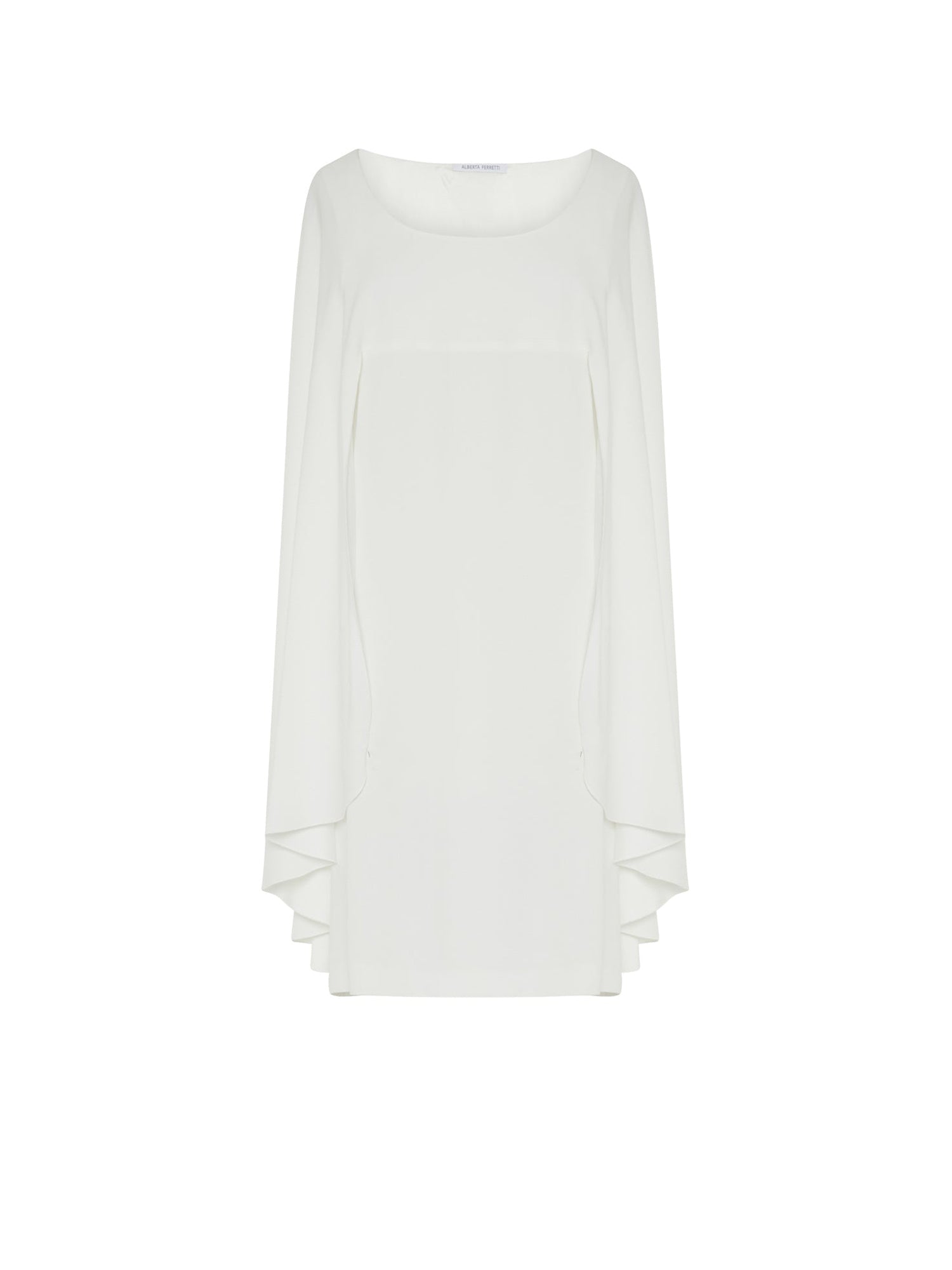 Robe mi-longue A.Ferretti - Blanc