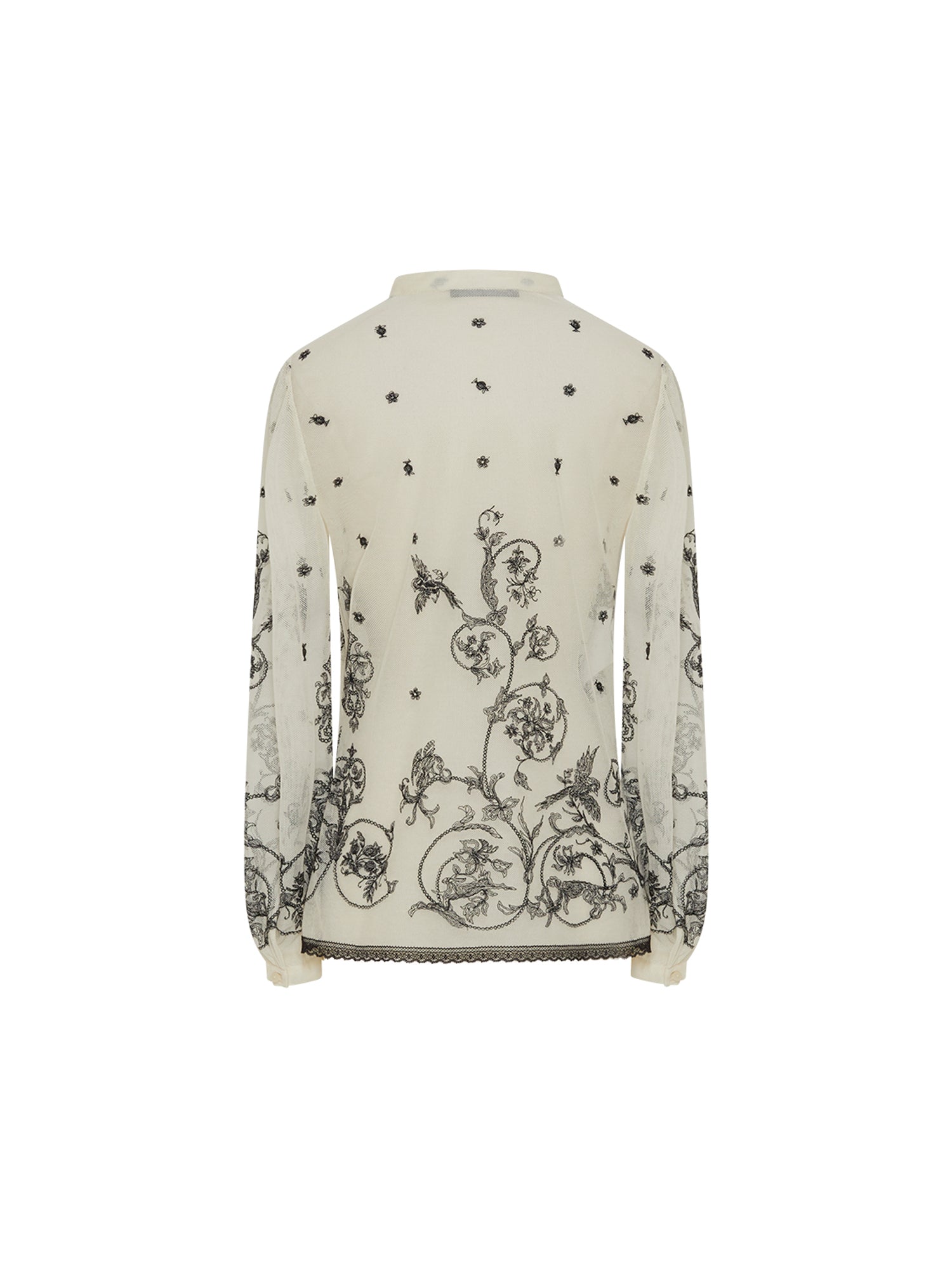 Chemise A.Ferretti col lavallière - Blanc
