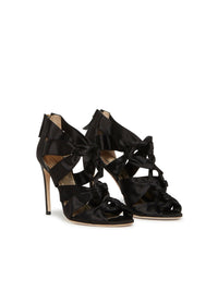 Sandales A.Ferretti à lacet - Noir